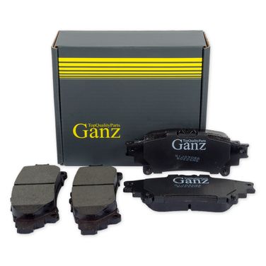 GANZ GIJ09086 Колодки тормозные дисковые | перед | - 1