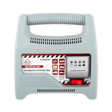 ARNEZI R7990102 Зарядное устройство 12В 6А 20-90Ач 220в - 2