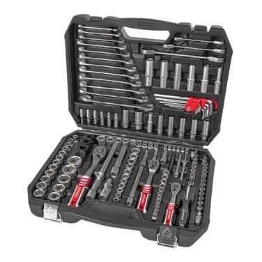 ARNEZI R0900150 Набор инструментов 150 пр. 1/4dr, 1/2dr, 3/8dr - 1