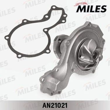Miles AN21021 Насос водяной audi/vw 1.3/1.6/1.8/1.9/2.0 75>02 - 2