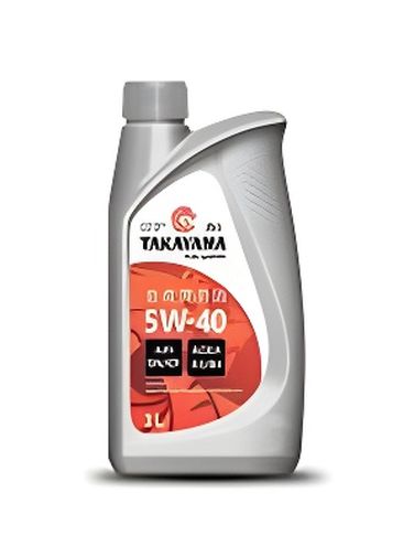 TAKAYAMA 605528 5w40 синт API sn/cf 1л (12шт/уп) пластик в - 1
