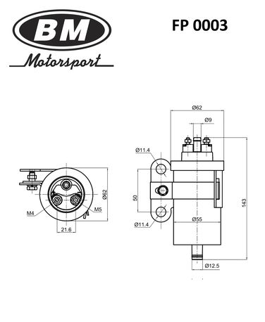 BM FP 0003 Насос топливный - 2