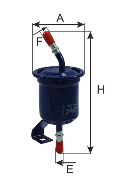 GoodWill FG 154 Фильтр топливный - 2