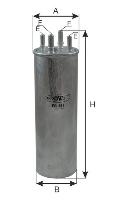 GoodWill FG 181 Фильтр топливный - 2
