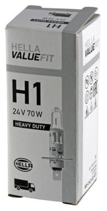 Hella 8GH242632021 Лампа накаливания valuefit, H1 24V 70W p 14,5s - 1