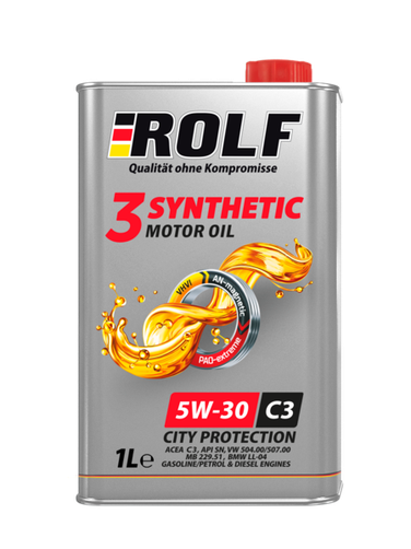 ROLF 322617 3-synthetic синт. 5w30 С3 1л (12шт/уп) железо в - 1