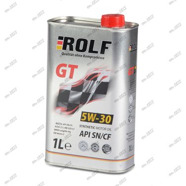 ROLF 322619 GT синт 5w30 1л a3/b4 sl/cf (12шт/уп) железо - 1