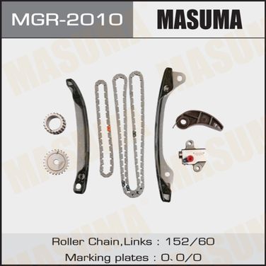 Masuma MGR2010 Комплект цепи ГРМ Nissan Qashqai (j10) 10-, Juke 10-, Note (e12) 14-, Tiida 15- (hr15, hr16) - 1