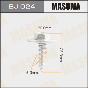 Masuma BJ024 Саморез 6.3 x 25.3 мм (уп.10шт) - 1