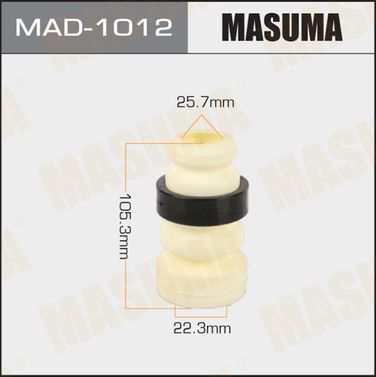 Masuma MAD1012 Отбойник амортизаторов 22.3 x 25.7 x 105.3, rx350, 450h/ggl25l, gyl25l передний - 1