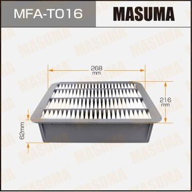 Masuma MFAT016 Фильтр воздушный Toyota Hiace 15- - 1