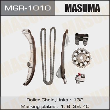 Masuma MGR1010 Комплект цепи ГРМ Toyota Auris 06-, Corolla Fielder 04-, Vitz 05- (1nz-fe) - 1