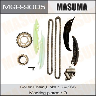 Masuma MGR9005 Комплект цепи ГРМ BMW 1 (e87) 03-, 3 (e90) 04-, 5 (e60) 05- (204d4) - 1