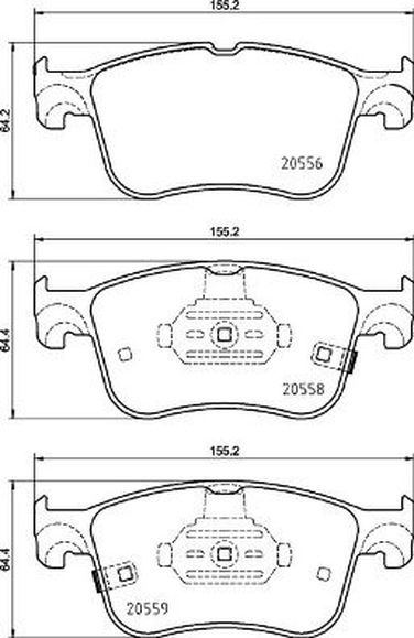 Brembo P 24 218 Колодки тормозные дисковые | перед | - 1