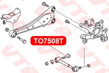 VTR TO7508T Болт регулировки развала колёс - 2