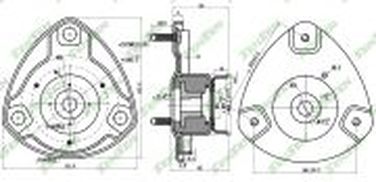 SENSEN M61102 Амортизатор - 1