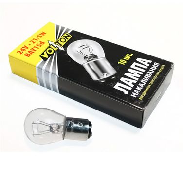 Volton VLT0902 Лампа 24V 21w/5w BAY15d стоп-сигнал, габариты двух - 1