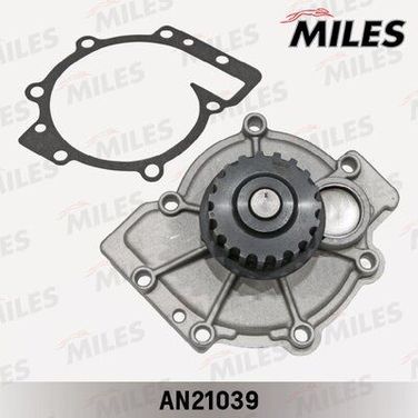 Miles AN21039 Насос водяной ford 2.5 07>/renault 2.0/2.5 >00/volvo 1.6/1.8/2.0/2.5 >05 - 1