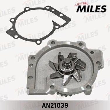 Miles AN21039 Насос водяной ford 2.5 07>/renault 2.0/2.5 >00/volvo 1.6/1.8/2.0/2.5 >05 - 2