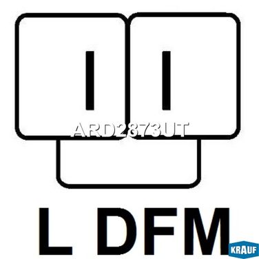 Krauf ARD2873UT Регулятор генератора - 3