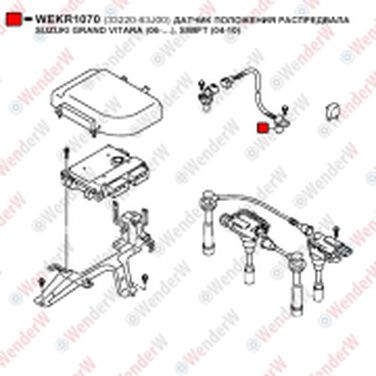 WENDERW WEKR1070 Датчик положения распредвала suzuki grand vitara (06-…), swift (04-10) - 1