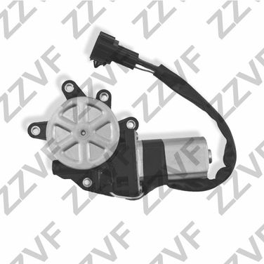 ZZVF GRAED0B Моторчик стеклоподъемника переднего левого (l) nissan tiida c11 (07...) - 2