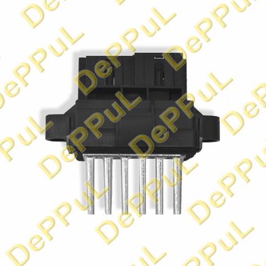 DePPuL DE41351 Резистор вентилятора отопителя opel astra j (10...), insignia (08...) - 1