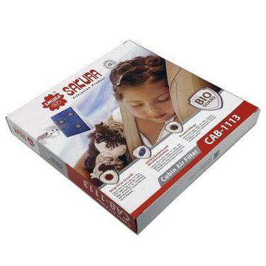 Sakura CAB1113 Фильтр салона Ag+ антибактериальный - 3