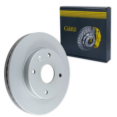 GANZ GIJ06081 Диск тормозной передний с покрытием chevrolet Lacetti/Epica/Rezzo /Vent D=256mm - 1