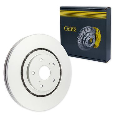 GANZ GIJ06092 Диск тормозной передний с покрытием lexus rxiii 2008-> /Vent D=328mm | перед | - 1