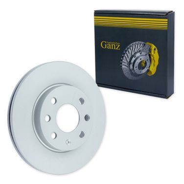 GANZ GIJ06165 Диск тормозной передний с покрытием opel Corsa c 00-06 - 1