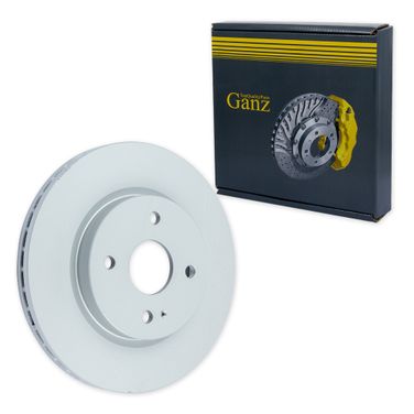 GANZ GIJ06217 Диск тормозной передний с покрытием ford Fiesta VI 10->/mazda 2 08-> /Vent.D=258mm - 1