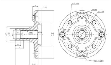 GANZ GIK05043 Ступица передняя L=R (без подшипника) Matiz/Spark - 3