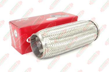 TIXONA 76250 Гофра 76/250 (aisi 304 with inner braid) - 1