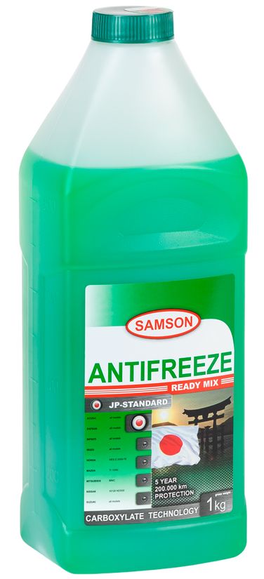 SAMSON 803276 Антифриз, готовый раствор JAPAN-Standard зелёный -37°c, 1кг - 2