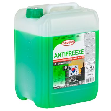 SAMSON 803412 Антифриз, готовый раствор KOREA-Standard зелёный -37°c, 10кг - 2