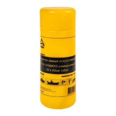 ARNEZI A0406004 Салфетка замша искусственная универсальная 32x43см тубус - 1