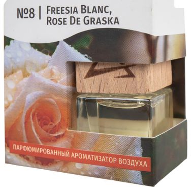 ARNEZI A1509087 Ароматизатор подвесной, французский парфюм №8 Freesia Blanc, Rose De Graska - 5