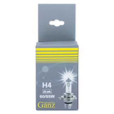 GANZ GIP06009 Лампа 12V H4 60/55w P43t 1 шт. картон - 2