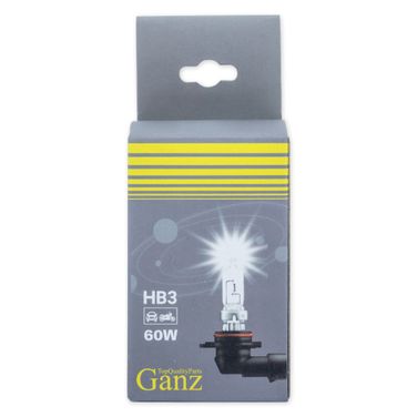 GANZ GIP06022 Лампа 12V HB3 60W P20d  1 шт. картон - 3