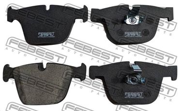 Febest 1901-E70R Колодки тормозные | зад прав/лев | - 1