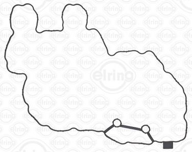Elring 478.660 прокладка поддона - 1