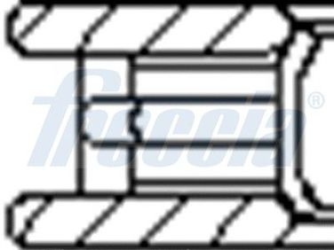 Freccia FR10-355600 Кольца поршневые - 3