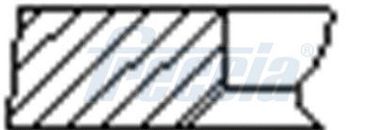 Freccia FR10-385700 Комплект поршневых колец на 1 цилиндр renault - 1