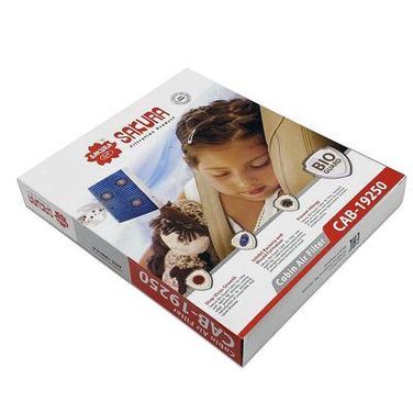 Sakura CAB19250 Фильтр салона Ag+ антибактериальный - 3