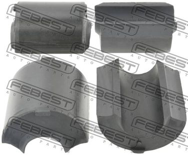 Febest BZSB-221R-KIT Втулка стабилизатора (комплект) | зад | - 1