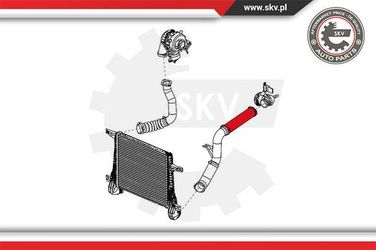 ESEN SKV 24SKV935 Трубка нагнетаемого воздуха - 4