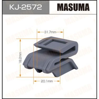 Masuma KJ2572 Клипса крепления бампера - 1