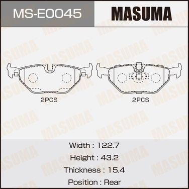 Masuma MS-E0045 | зад | - 1