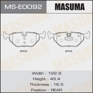 Masuma MS-E0092 | зад | - 1